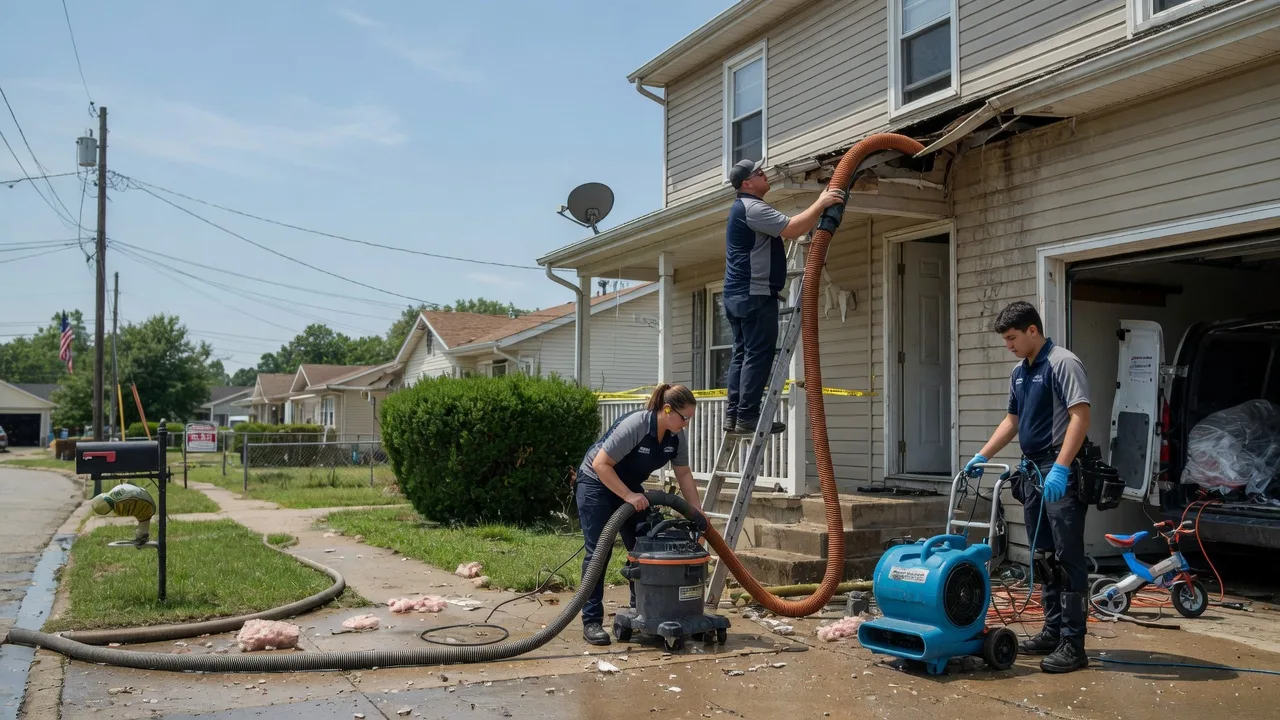 Water Damage Restoration in Corsicana, TX near me